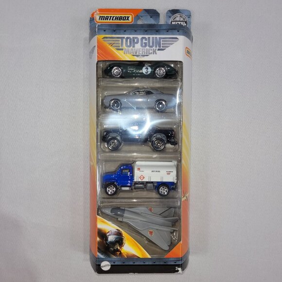 Matchbox Top Gun Maverick 5 Diecast Car Set by Mattel - Picture 1 of 1
